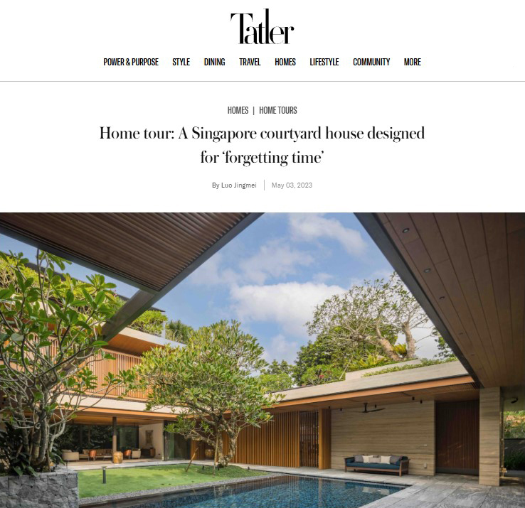 Forgetting Time House <br> Tatler Asia